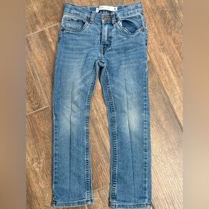 Levi's Blue Denim Jeans with Tan Accents